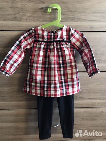 Рубашка и легинсы Carters