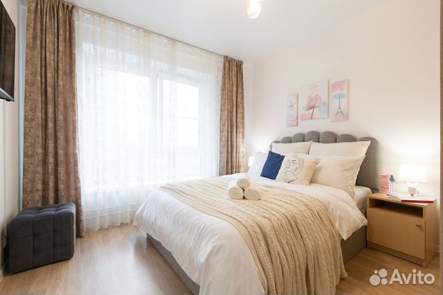 

1-к. квартира, 48 м², 3 кровати