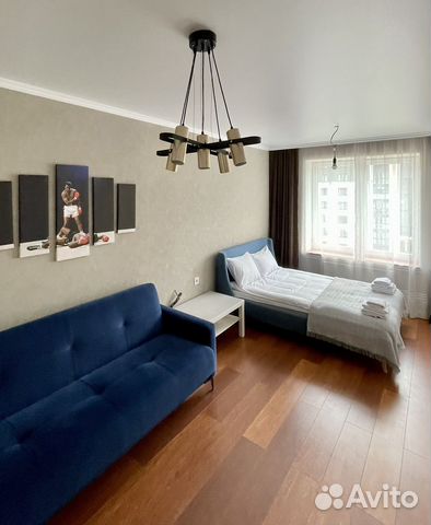 

1-к. квартира, 38 м², 2 кровати