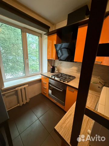 

1-к. квартира, 44 м², 3 кровати
