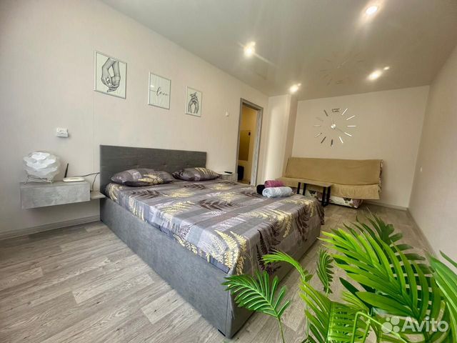 

1-к. квартира, 30 м², 2 кровати