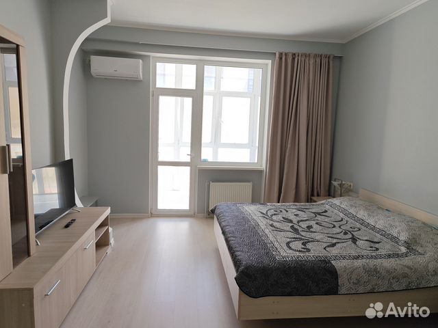 

1-к. квартира, 55 м², 2 кровати