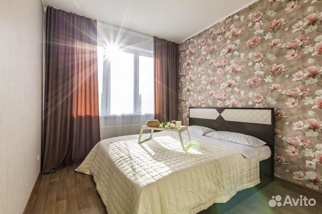 

1-к. квартира, 42 м², 2 кровати