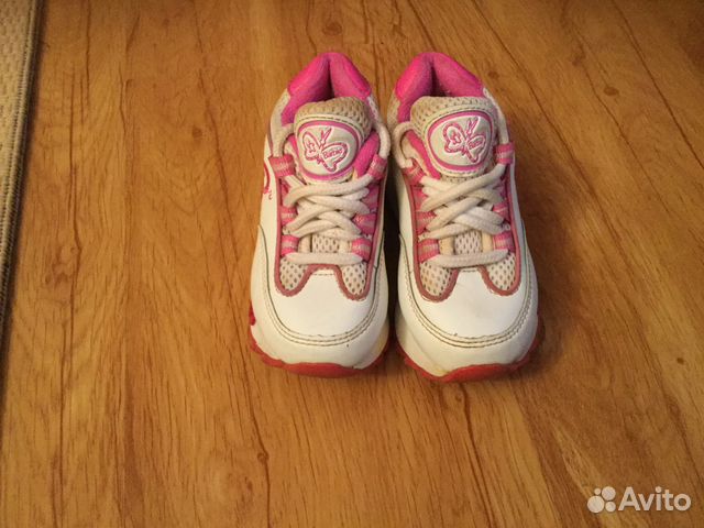 Детские кожаные кроссовки Barbie Италия 26 р