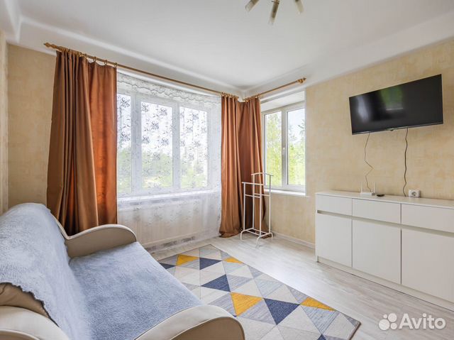 

1-к. квартира, 31 м², 2 кровати