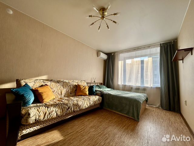 

1-к. квартира, 44,5 м², 2 кровати