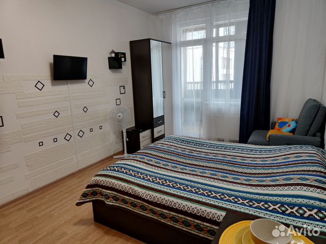 

Квартира-студия, 24,2 м², 2 кровати
