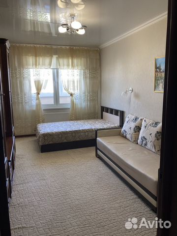 

1-к. квартира, 46 м², 3 кровати