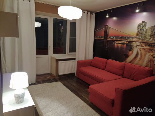 

1-к. квартира, 43 м², 1 кровать