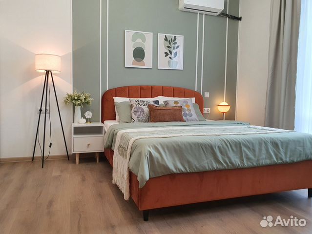 

1-к. квартира, 45 м², 3 кровати