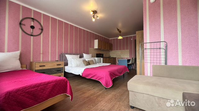 

Квартира-студия, 26 м², 3 кровати