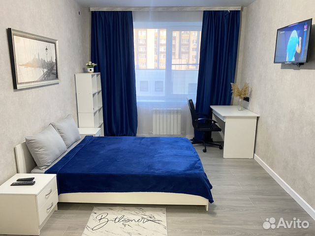 

1-к. квартира, 42 м², 1 кровать