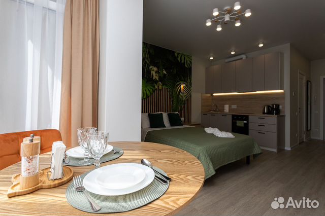 

Квартира-студия, 28 м², 1 кровать