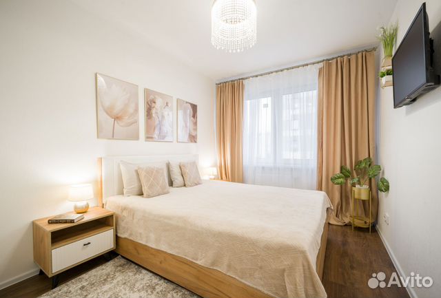 

1-к. квартира, 35 м², 2 кровати