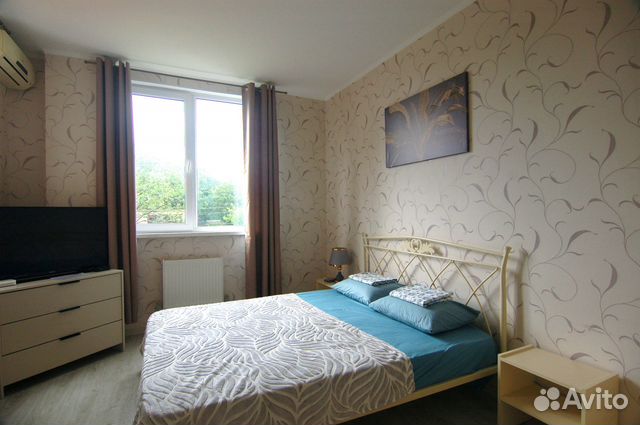 

1-к. квартира, 45 м², 2 кровати
