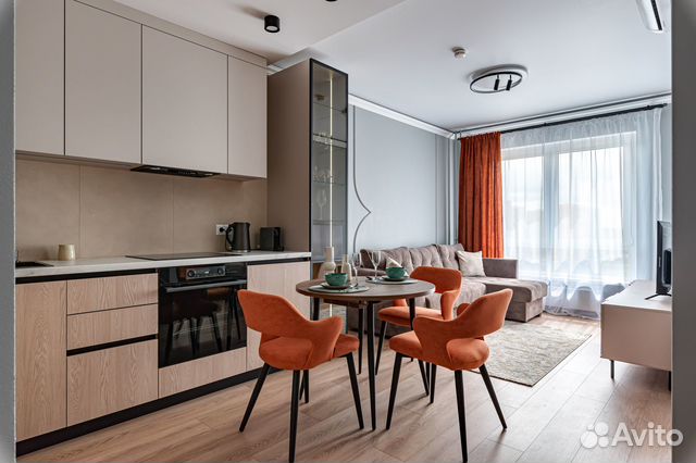 

1-к. квартира, 34 м², 2 кровати