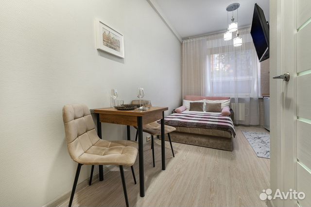 

Квартира-студия, 18 м², 1 кровать