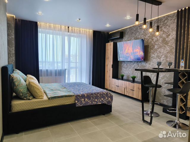 

Квартира-студия, 34 м², 1 кровать