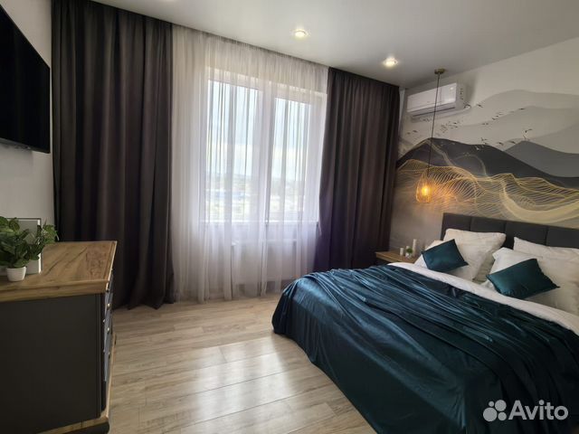 

1-к. квартира, 44 м², 2 кровати