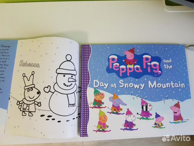 Книга Свинка Пеппа (PeppaPig) на английском Книга Свинка Пеппа (PeppaPig) на английском