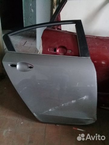 Mazda 3 BL седан дверь задняя правая BBY27202X Mazda 3 BL седан дверь задняя правая BBY27202X