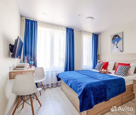 

Квартира-студия, 25 м², 1 кровать
