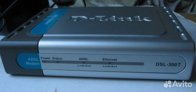 Adsl модем-роутер DLink-300T