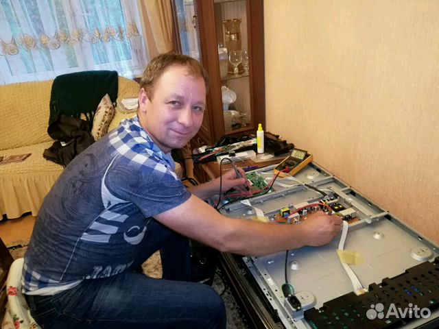 Ремонт телевизоров,телефонов,планшетов и любой быт