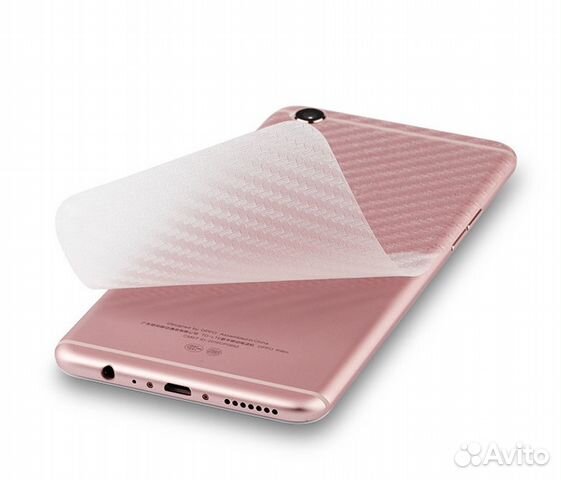 Карбоновая пленка для Xiaomii на заднюю крышку