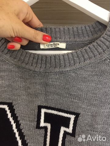 Свитер удлинённый Collezione