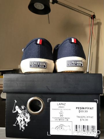 Кеды US Polo Assn Кеды US Polo Assn