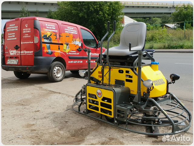 В Аренду Двухроторная затирочная машина Wacker