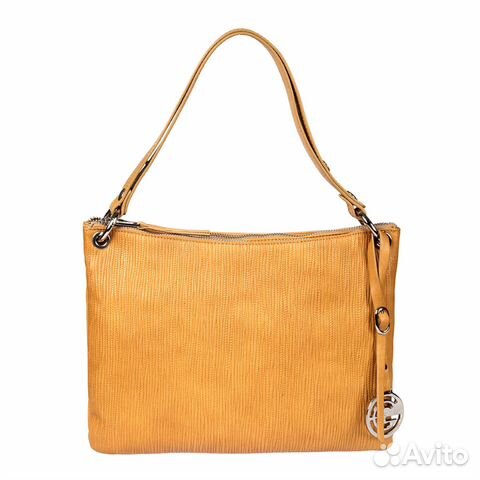 Кожаная сумка Gianni Conti 1314427 mustard Кожаная сумка Gianni Conti 1314427 mustard
