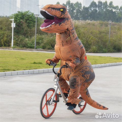 Костюм Динозавра надувной