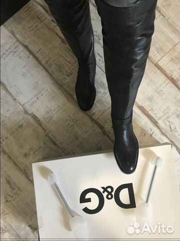 Ботфорты Dolce and Gabbana / D&G