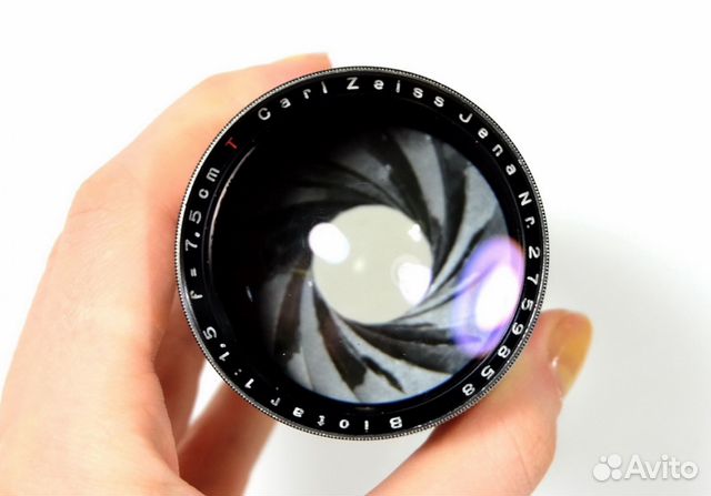 Carl Zeiss Jena Biotar 1:1,5 f7,5см Т 1941 года