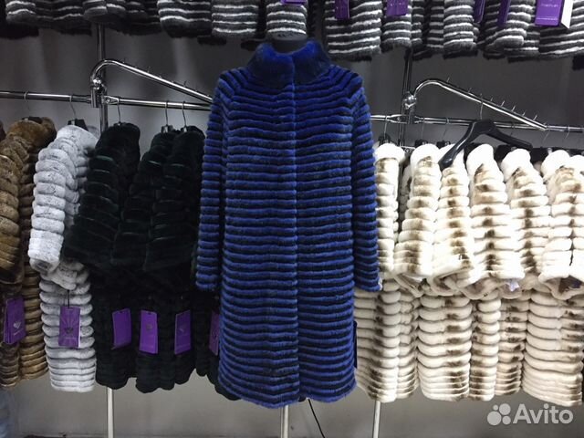 Шуба вязанная норка Шуба вязанная норка