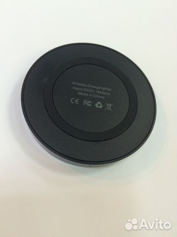 Беспроводное зарядное устройство Ultra Slim Qi Чер