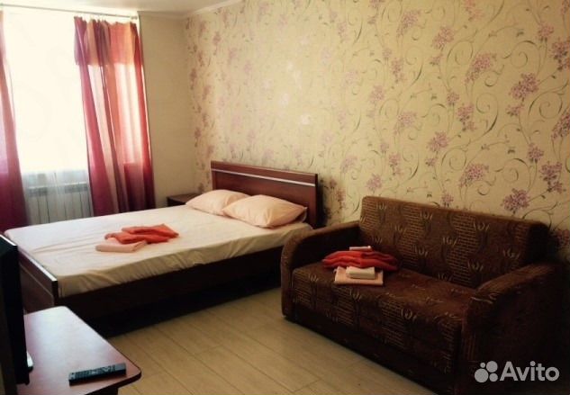 

1-к. квартира, 44 м², 1 кровать