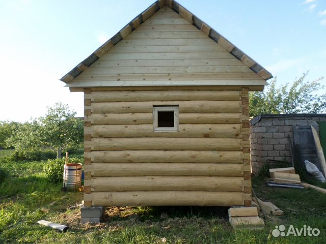 Банька рубленная в лапу 4х5 метра