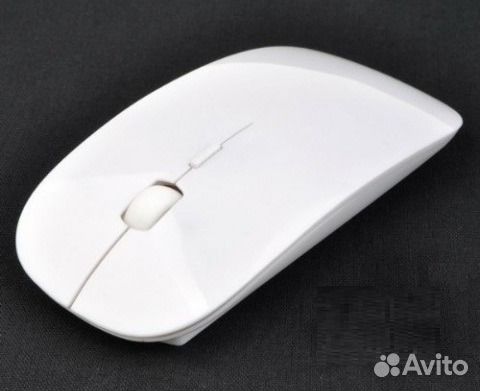 Стильная Беспроводная мышь (1600dpi) 4D прокрутка