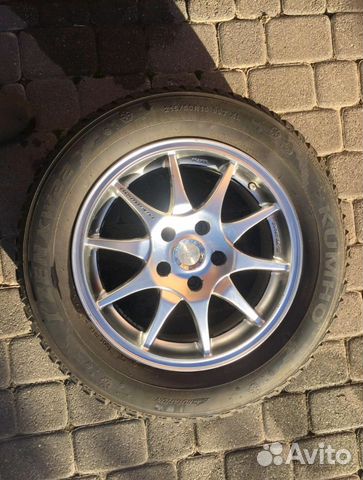 Комплект колёс с зимней резиной kumho 215/60 R16 Комплект колёс с зимней резиной kumho 215/60 R16