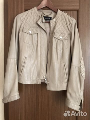 Куртка кожаная Massimo Dutti