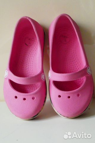 Тапочки резиновые дев. Crocs 23 р Тапочки резиновые дев. Crocs 23 р