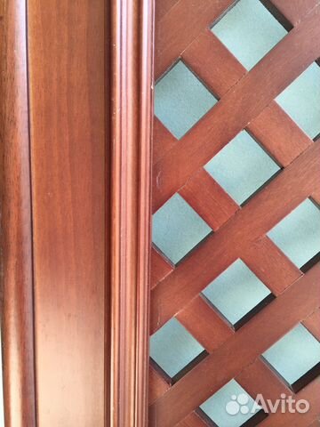 Экран для батареи, массив вишни, Италия,б/у