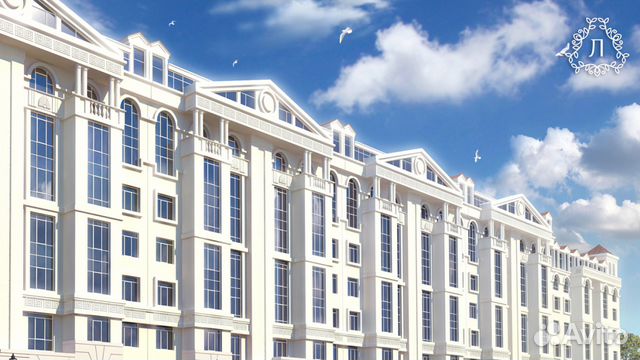 2-к квартира, 62.5 м², 1/8 эт.