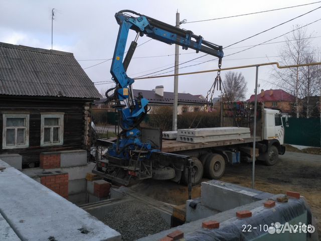 Услуги манипулятора 10т/ стрела 7т на заднем свесе Услуги манипулятора 10т/ стрела 7т на заднем свесе