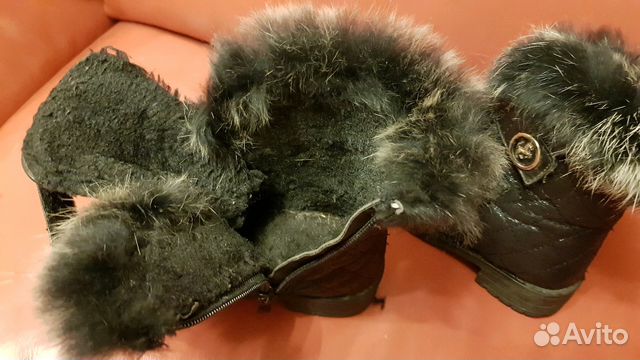 Сапожки черные для девочки на меху Сапожки черные для девочки на меху