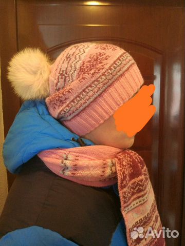 Комплект: шапка и шарф