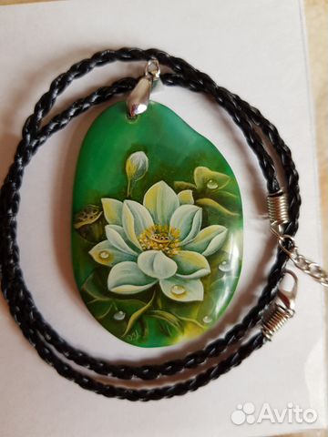 Кулон ручная роспись (